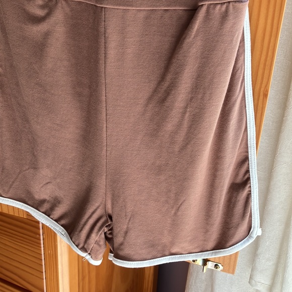 $5 SALE t! Taupe Romper - Picture 4 of 6